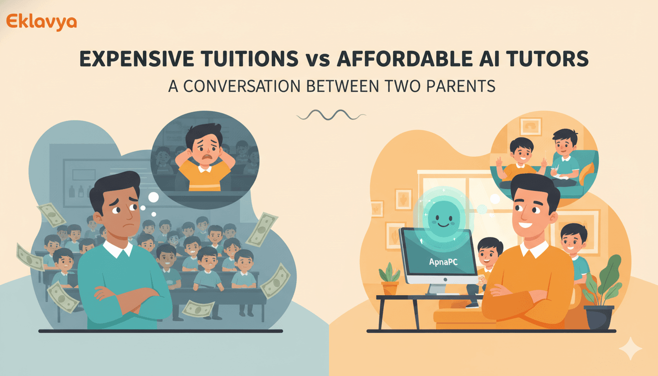 AI Tutor vs. Commercial Tuitions: A Conversation Between Two Parents