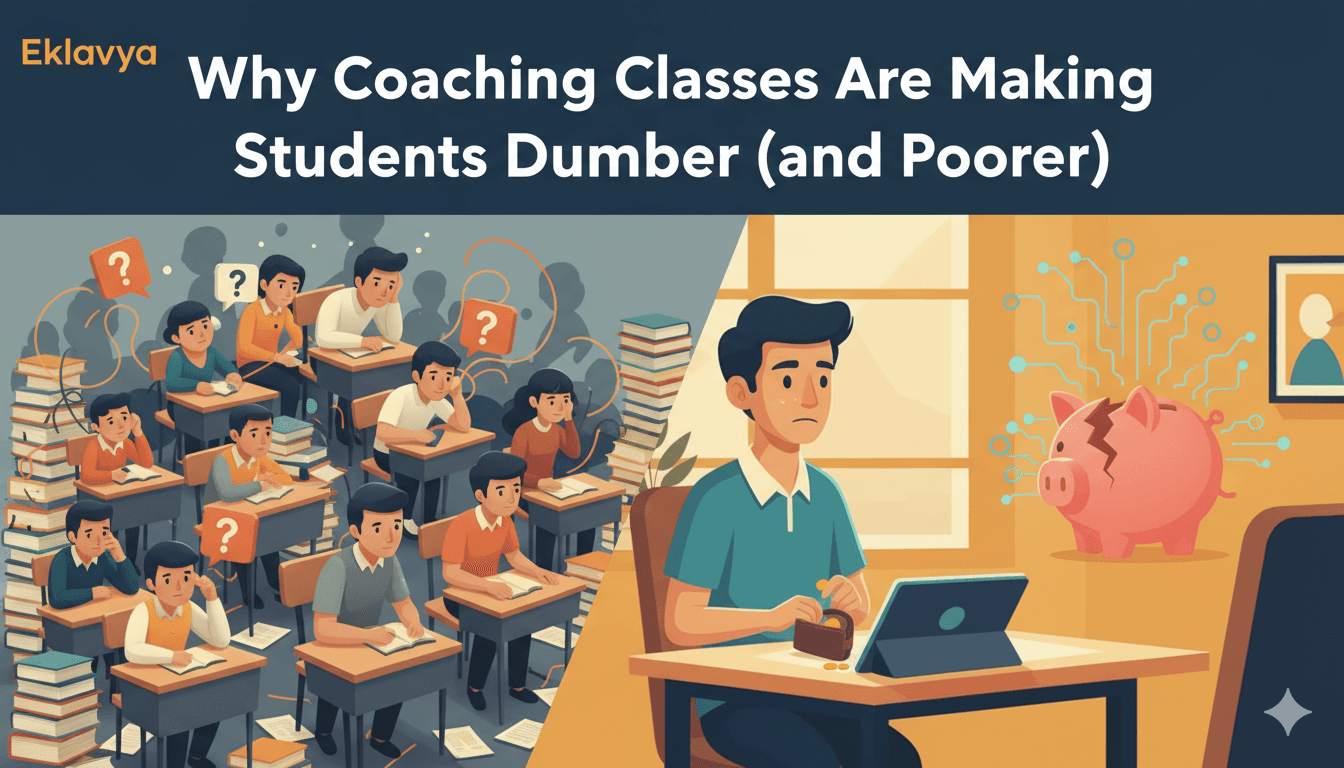 Why Coaching Classes Are Making Students Dumber (and Poorer)